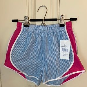 Lauren Jame Seersucker Gym Shorts